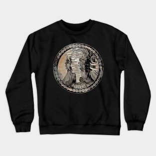 Framed Dream of Vitrail Pour la facade de la Boutique Fouquet Crewneck Sweatshirt